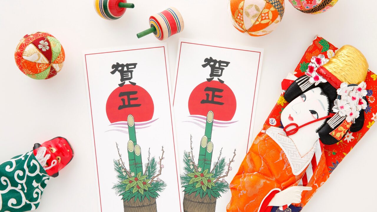 昔ながらの正月遊びも楽しい！