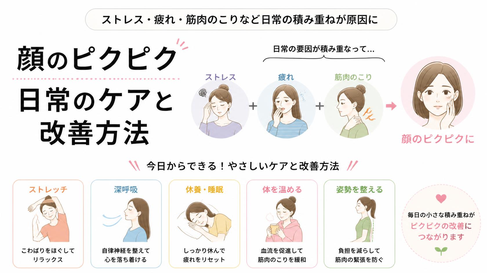 日常でできるケア・改善法