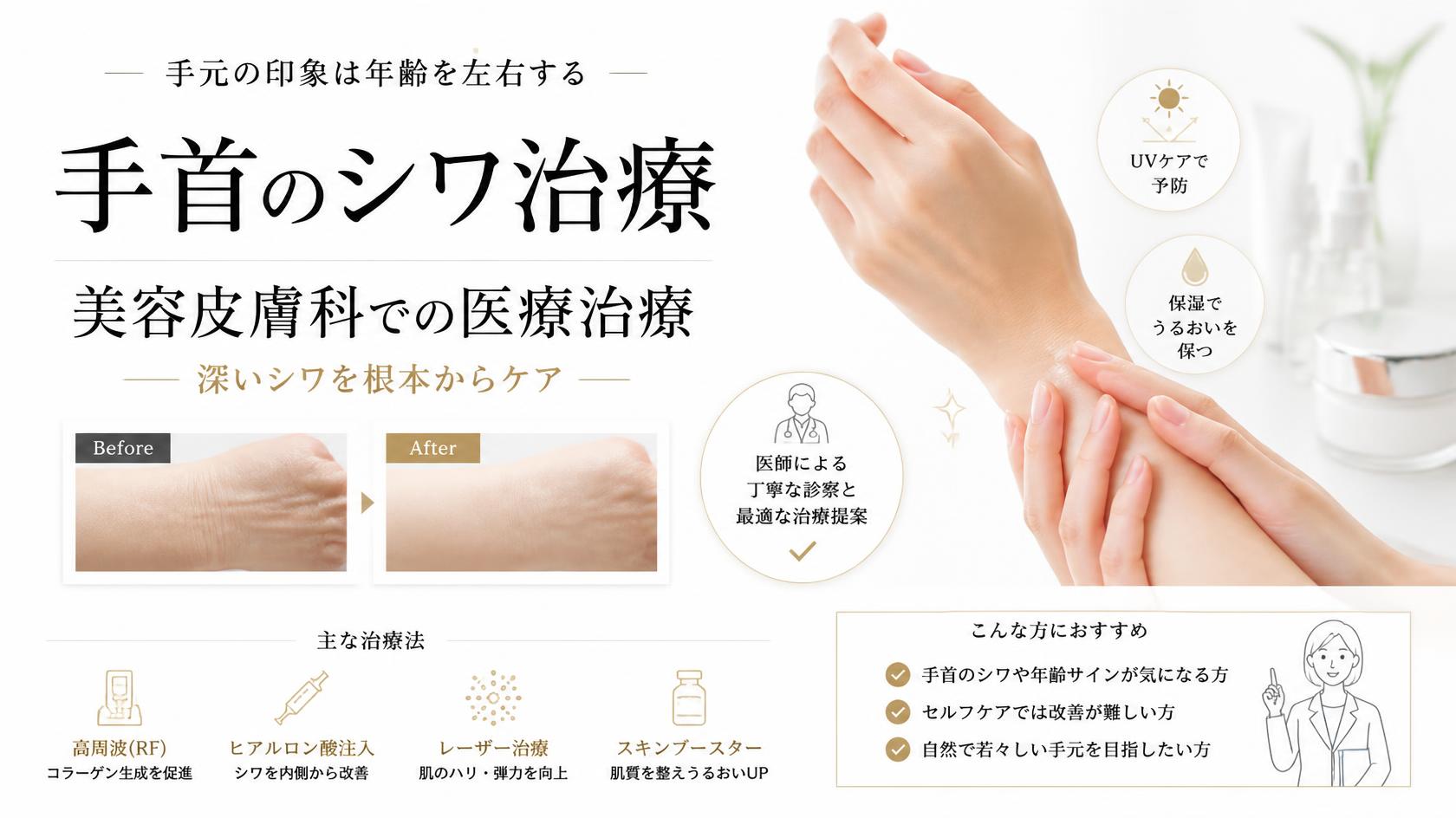 美容皮膚科のシワ対策｜深いシワには医療の手も